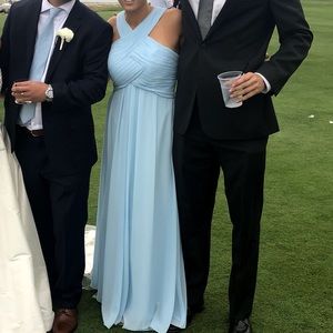 Baby Blue Bridesmaid Dress
